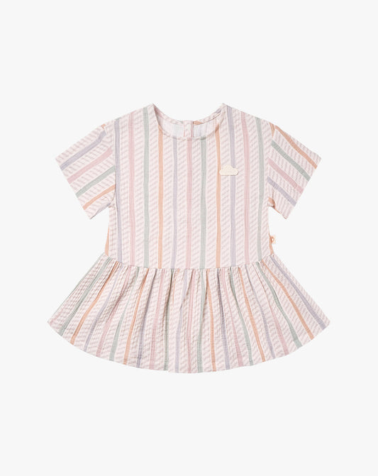 Caramel Stripes Dress