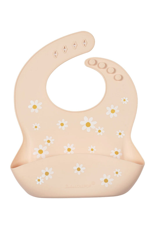 Silicone Bib Daisy Oat