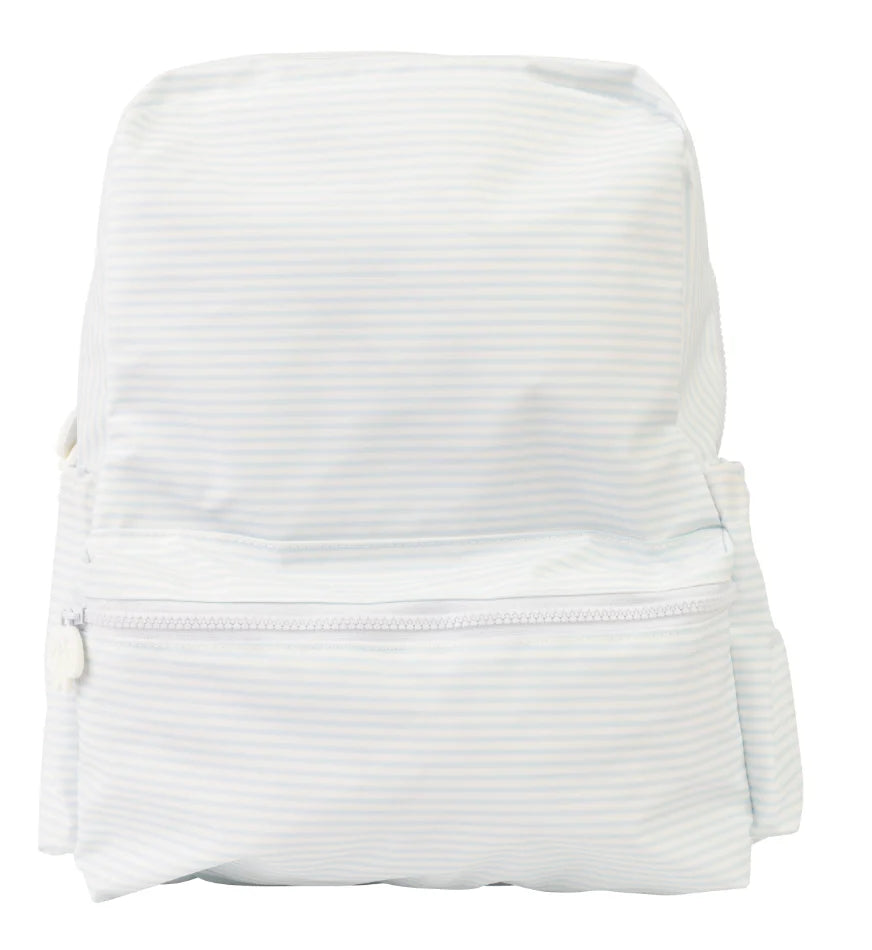 The Backpack Light Blue Stripe