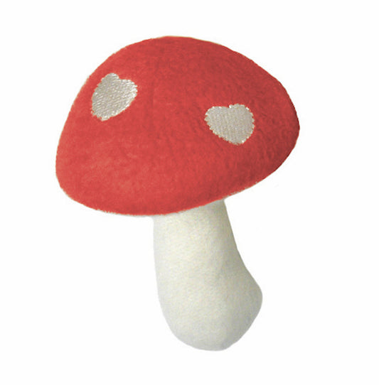Mushroom Red Rattle