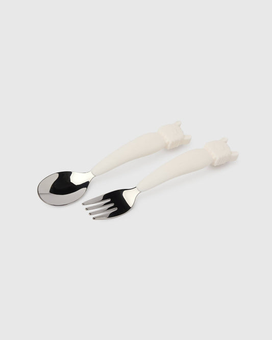 Toddler Spoon/Fork Set - Llama