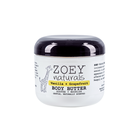 Vanilla + Grapefruit Body Butter 4 floz