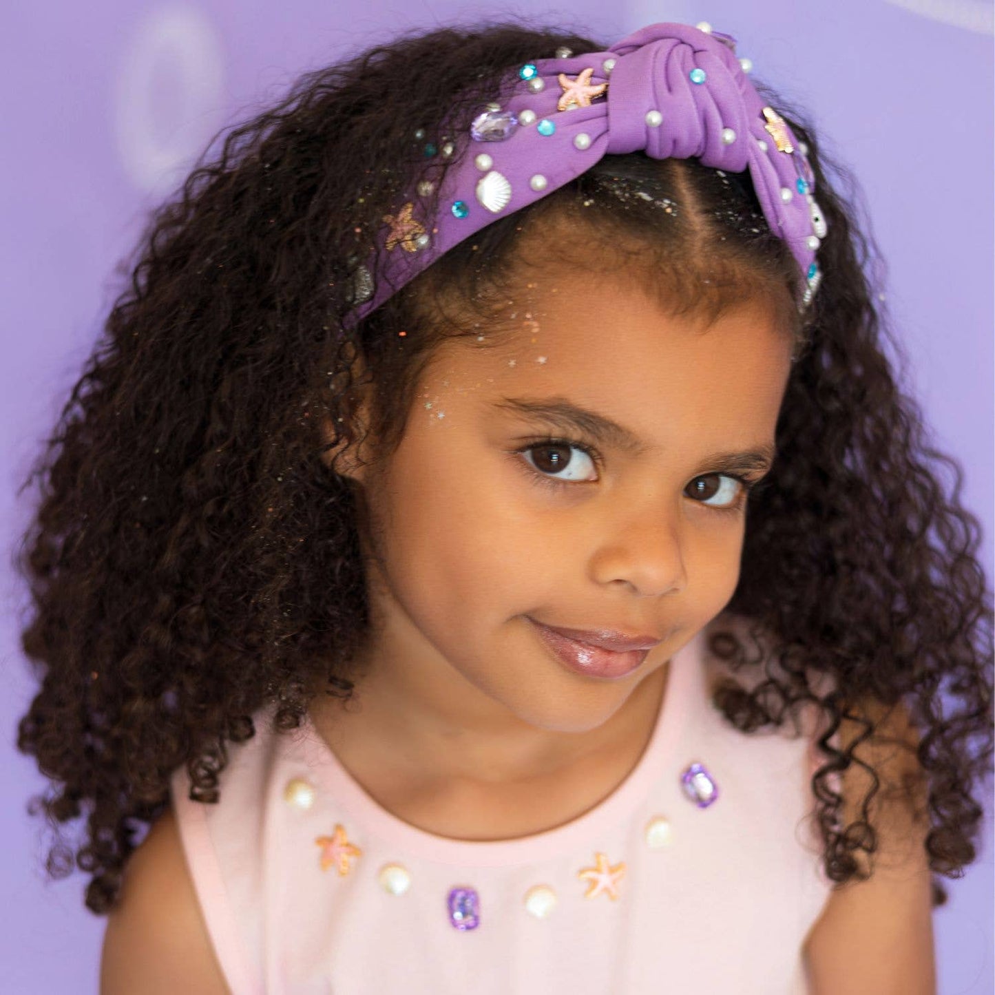 Mermaid Gemstone Headband - Kids Hair Accessories - Summer