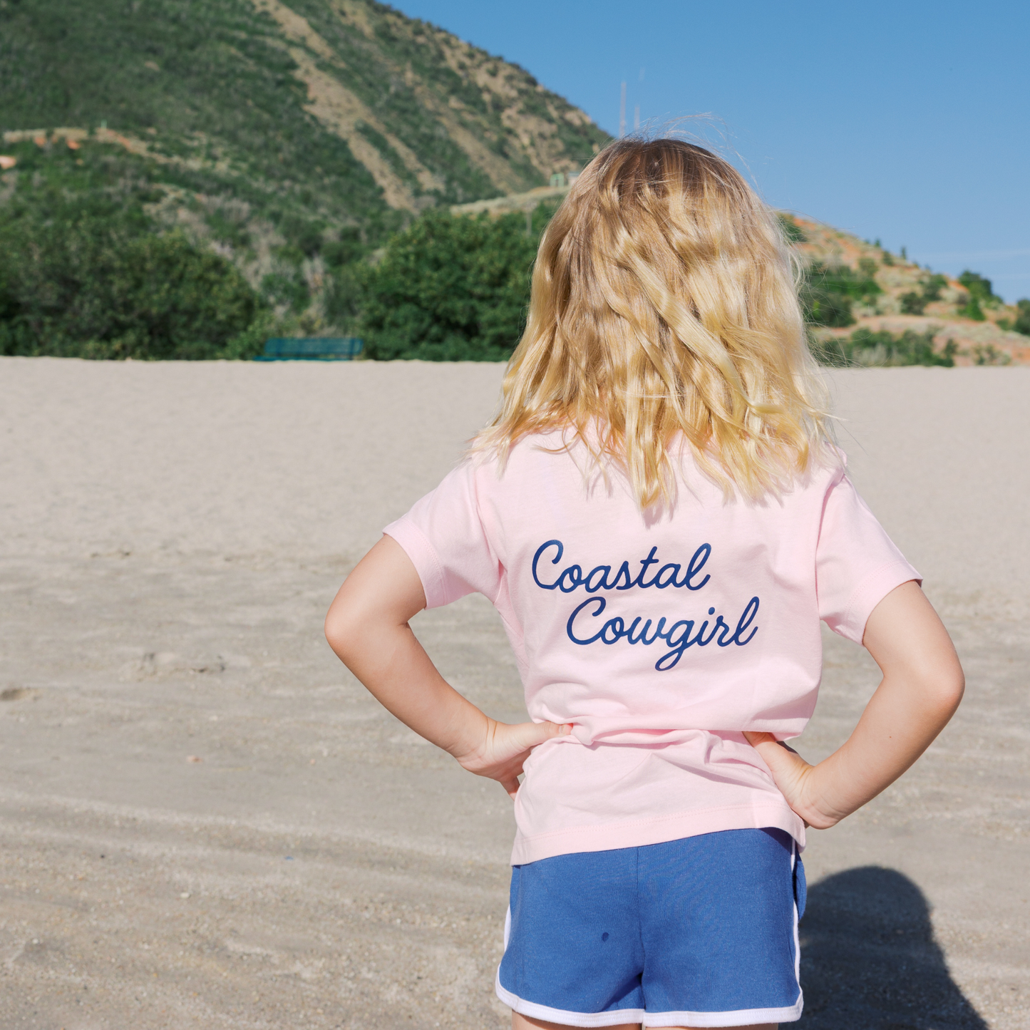 Coastal Cowgirl Surfboard Girls Tee