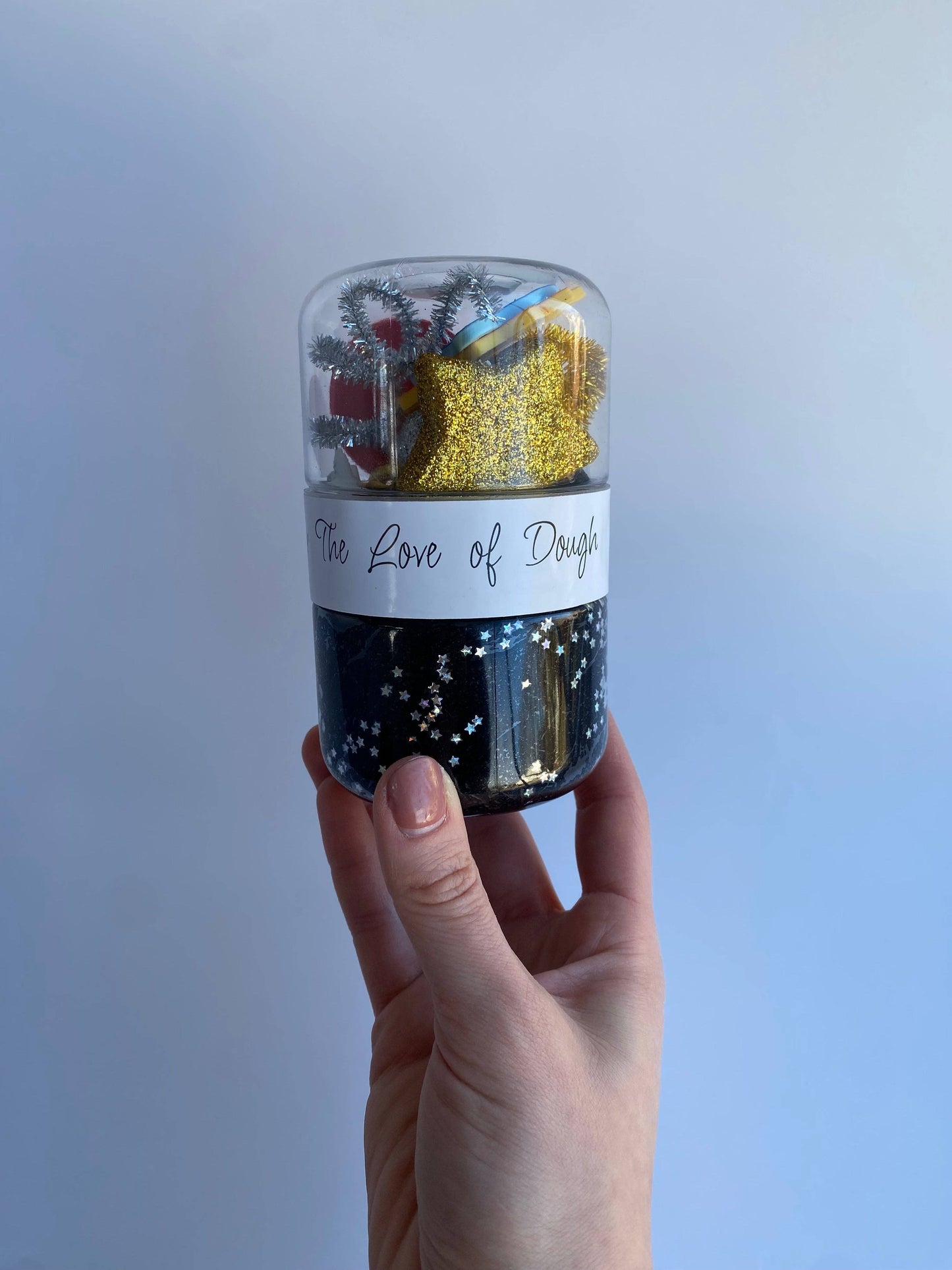 Outer Space Sensory Dough Double Jar