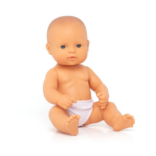 Baby Doll Caucasian Girl 12 5/8'' Inch