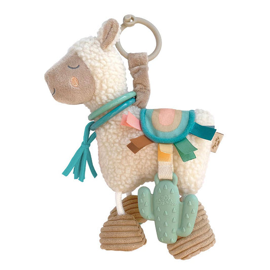 Itzy Friends Link & Love Activity Plush with Teether Toy