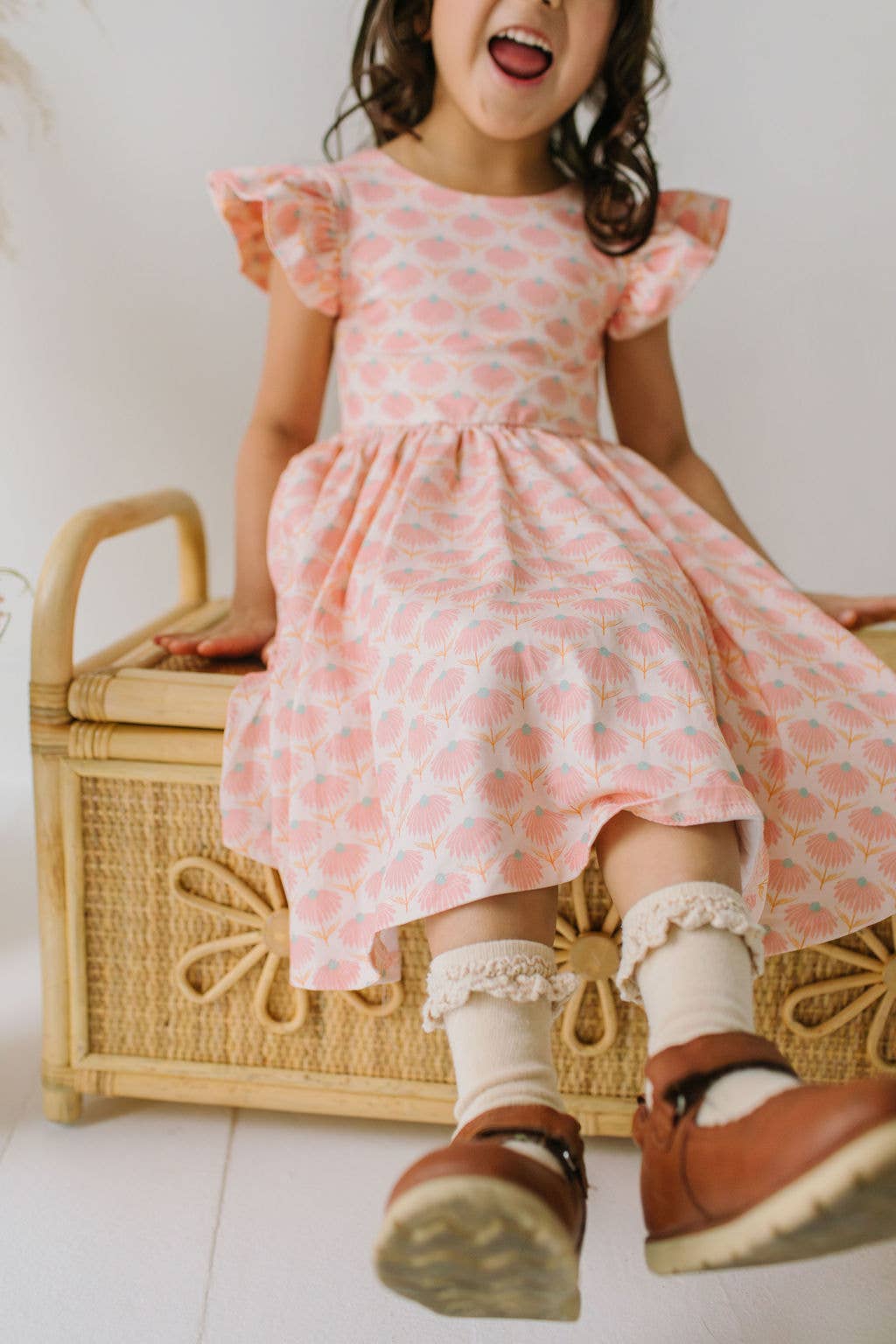Olivia Dress in Petal Pop