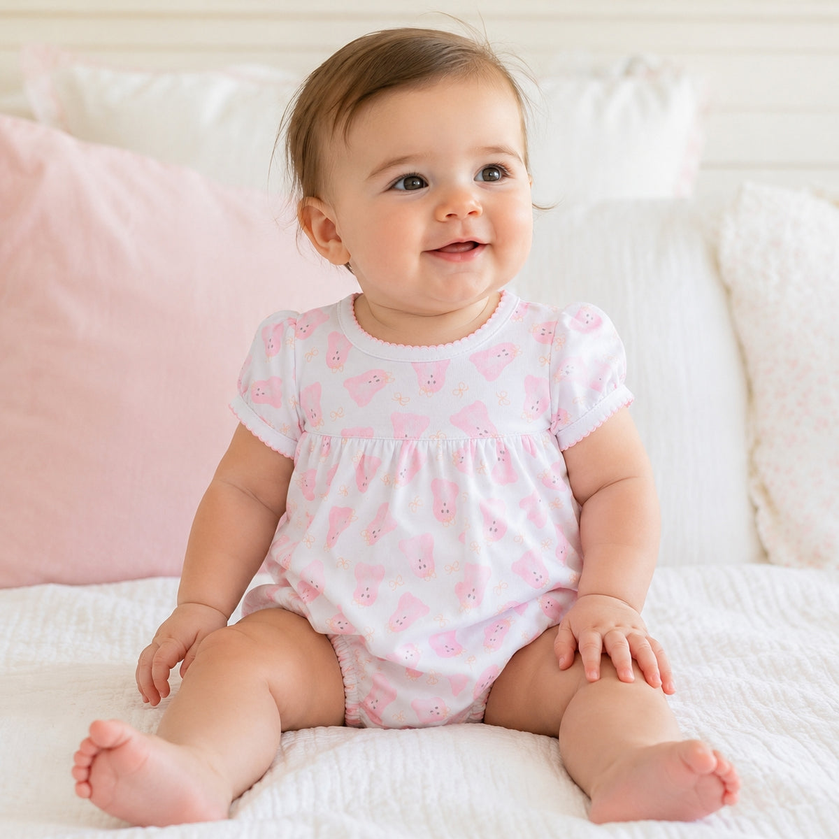 Baby Boo Ruffle Bubble Pink