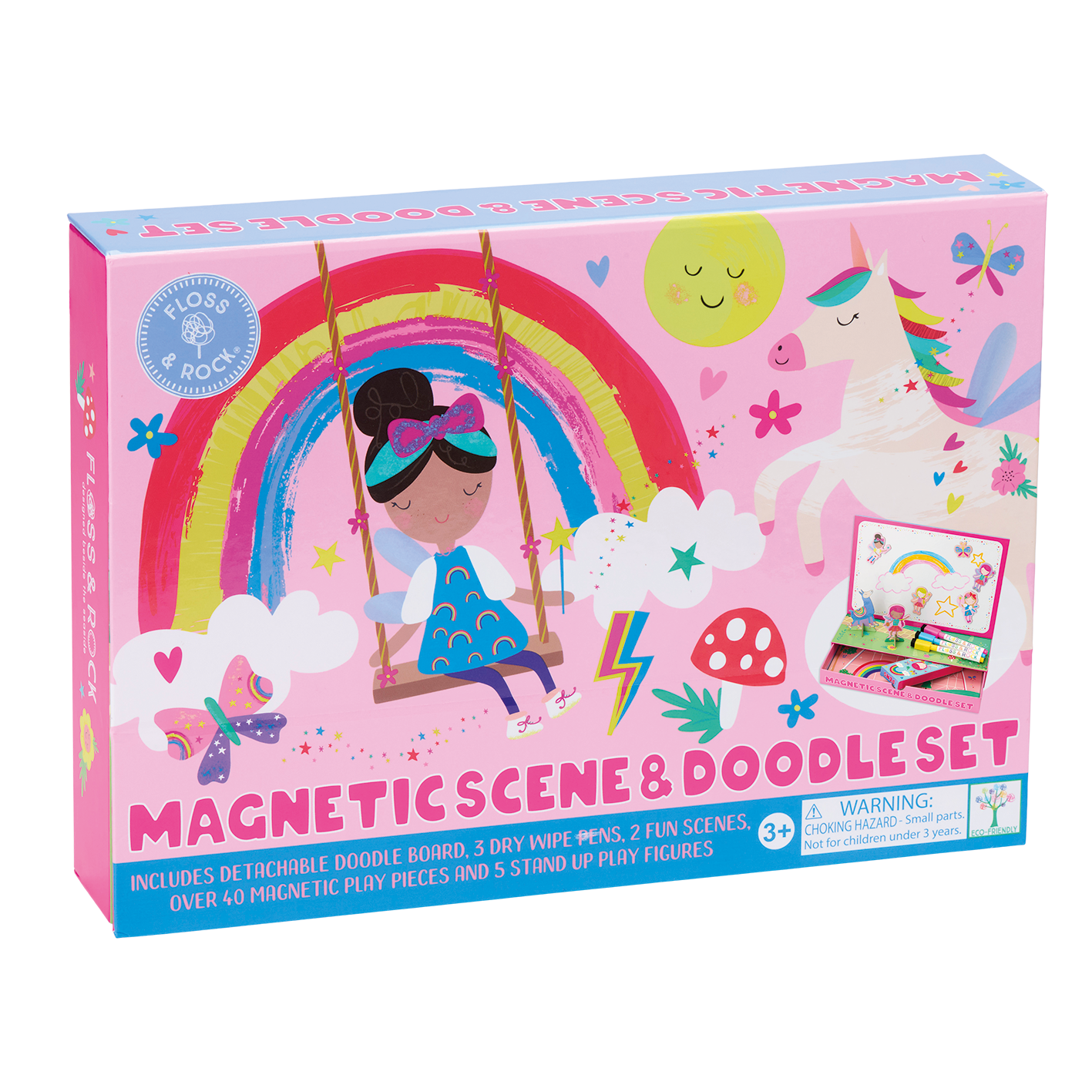 Rainbow Fairy Magnetic Scene & Doodle Set