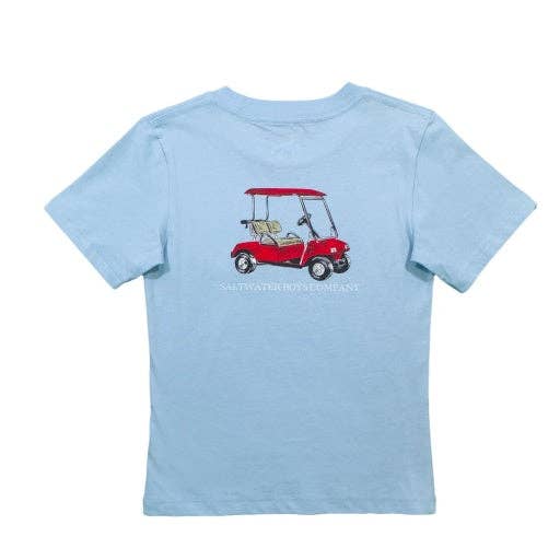 Red Golfcart Graphic Tee