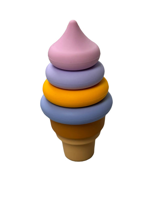 Silicone Stacking Ice Cream Teether BPA Free