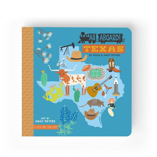 All Aboard Texas - Kids Book for Fun Learning