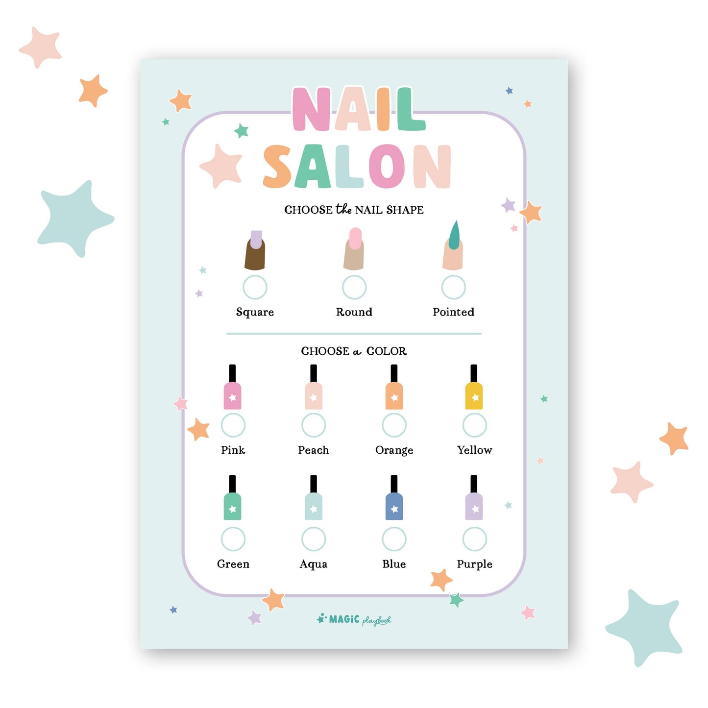 Nail Salon Play Notepad