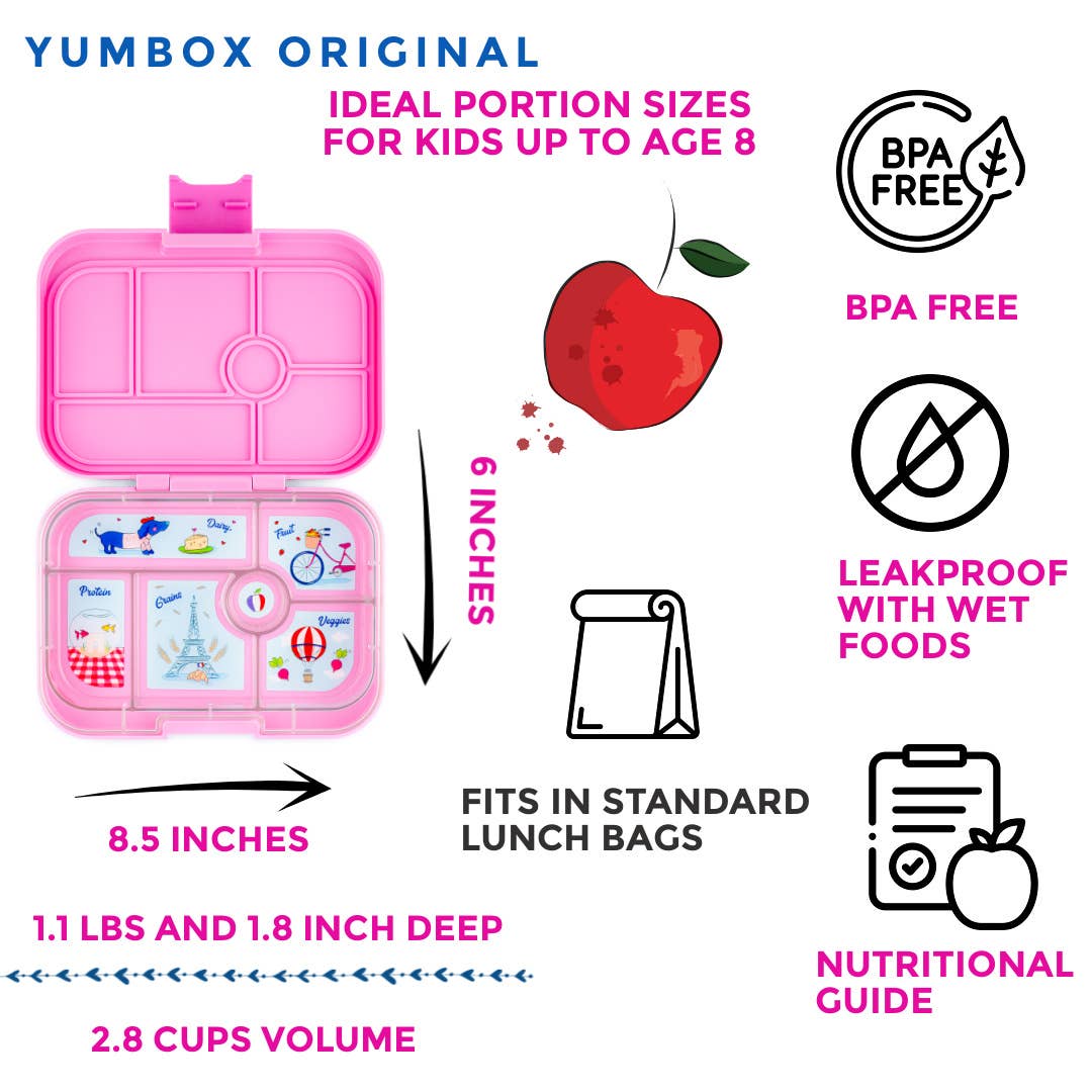 Yumbox Original - Leakproof Bento Lunch Box for Kids
