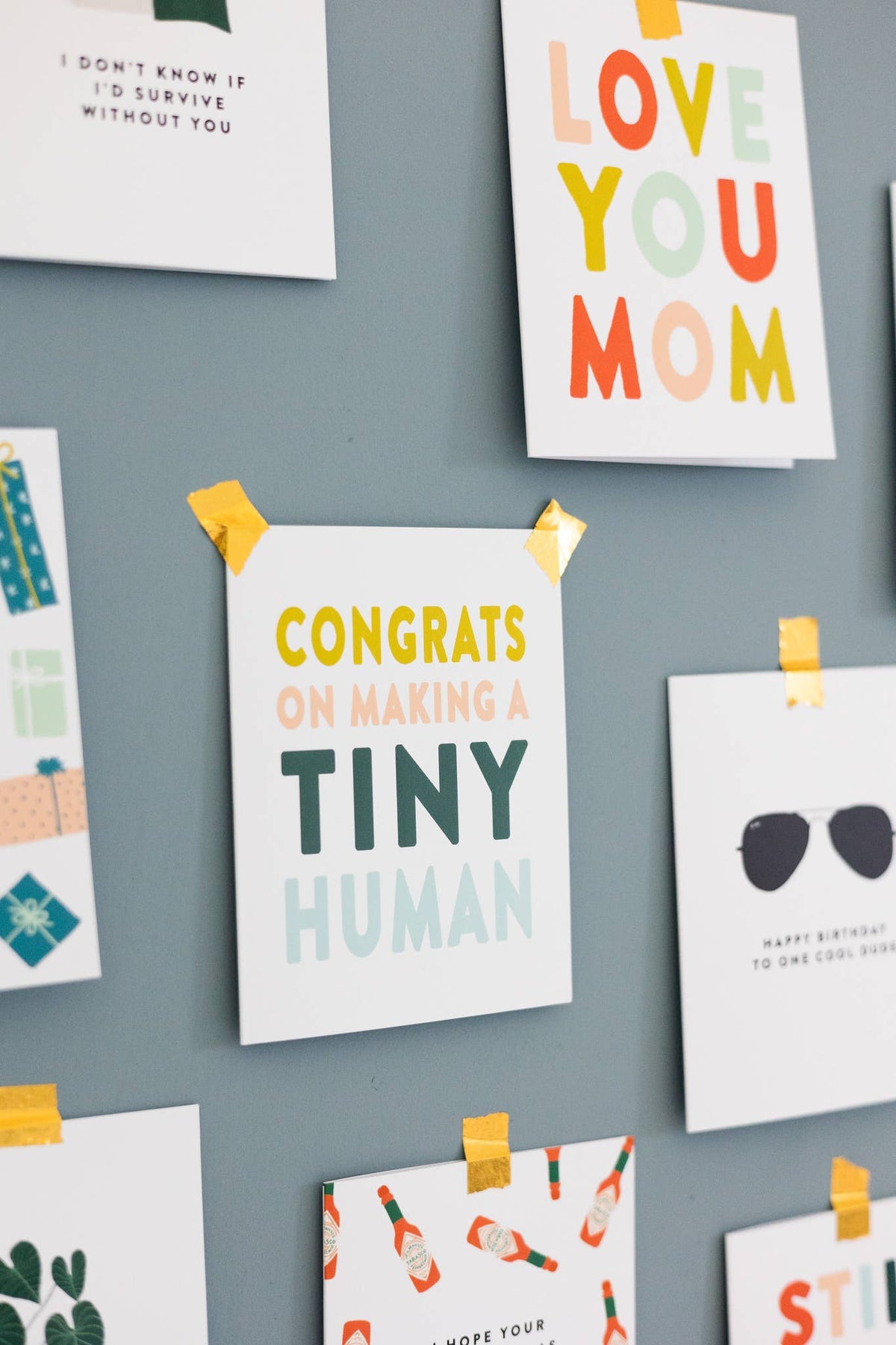 Congrats on Making a Tiny Human, Baby Card