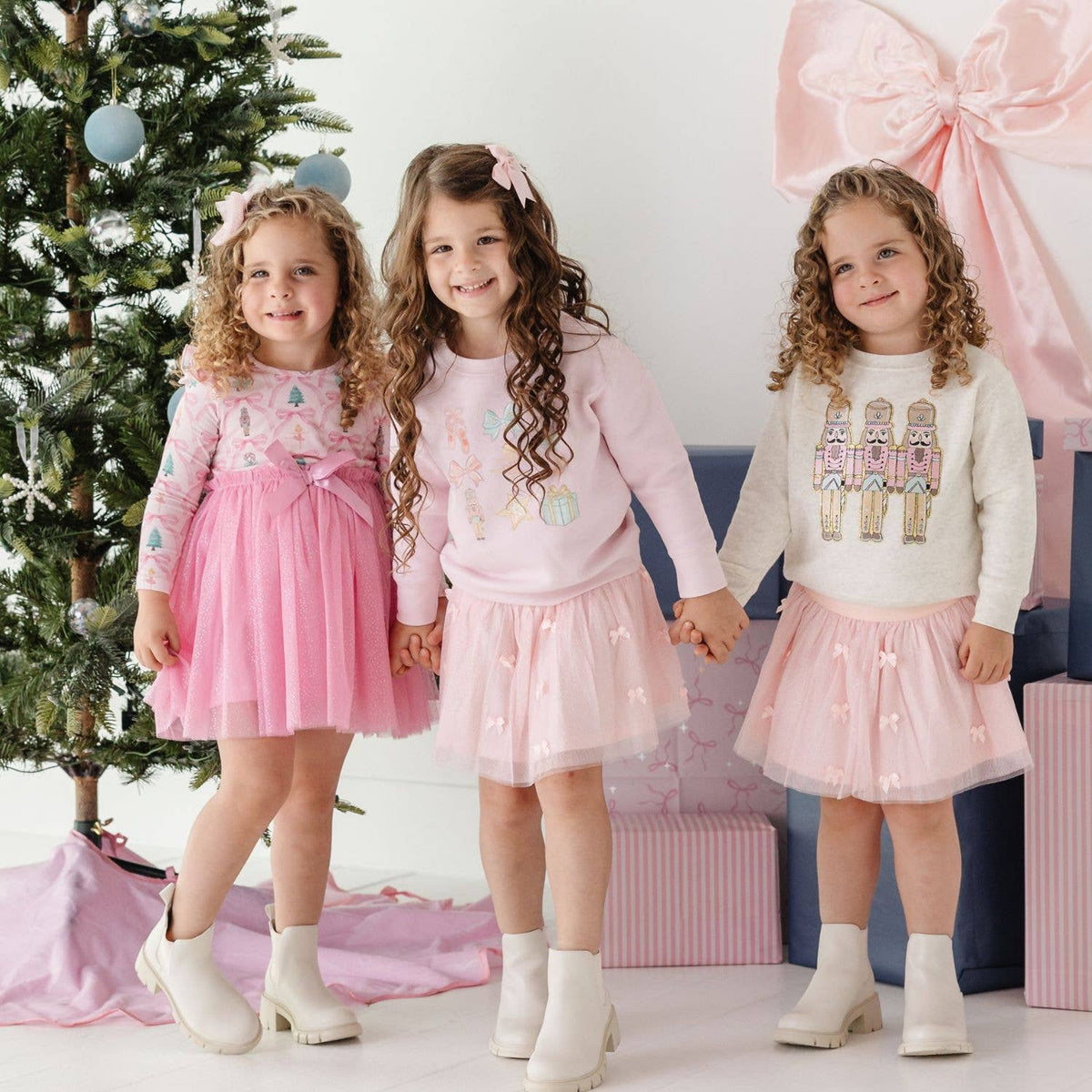 Nutcracker Cutie Christmas Sweatshirt - Kids Clothing