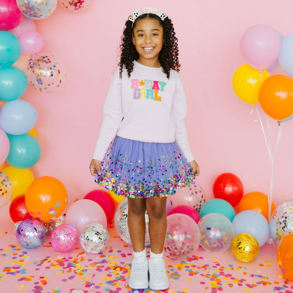 Lavender Confetti Tutu