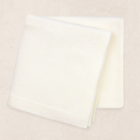 Knit Blanket - Ivory