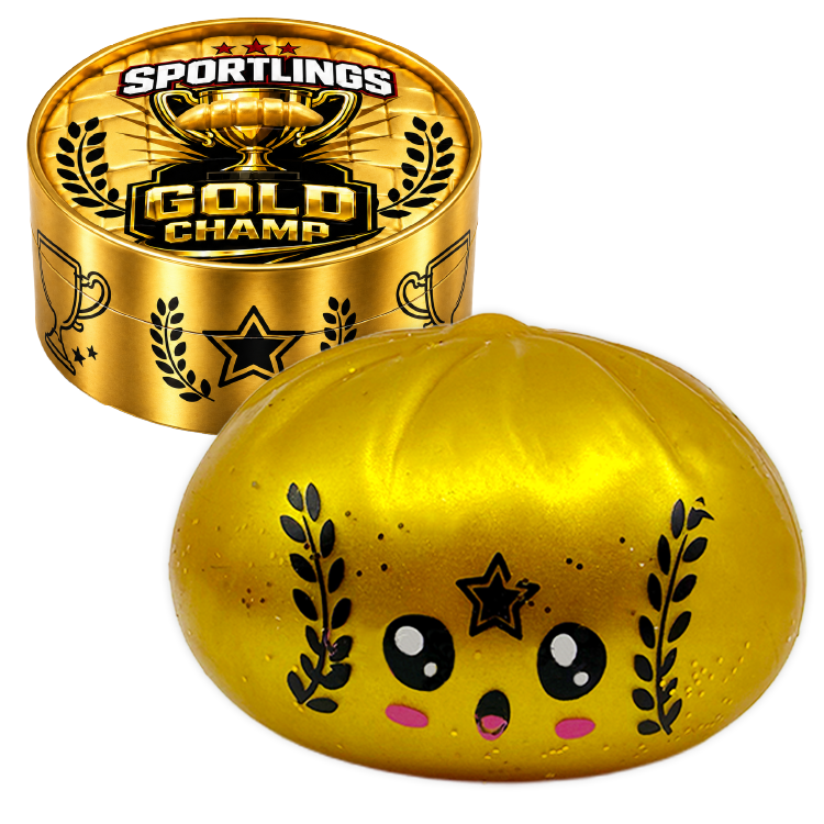 Fun Doh Sports Dumpling Squishy Fidget Toy