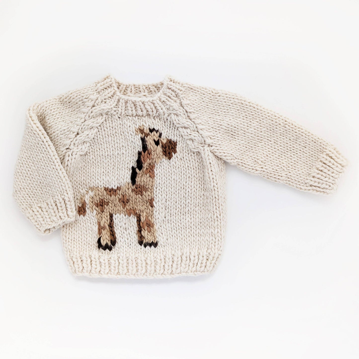 Giraffe Sweater for Baby