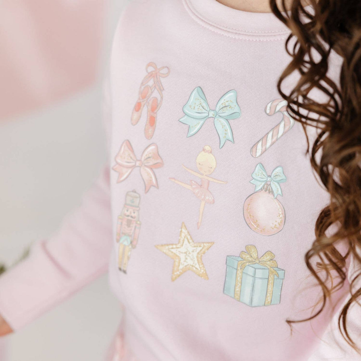 Nutcracker Cutie Christmas Sweatshirt - Kids Clothing