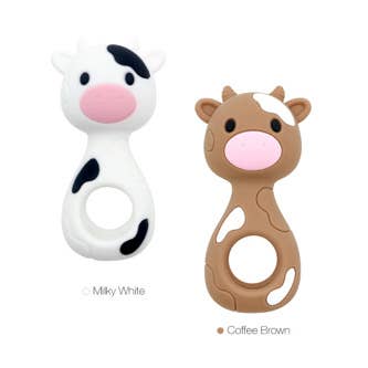 BPA All Silicone Cow Rattle
