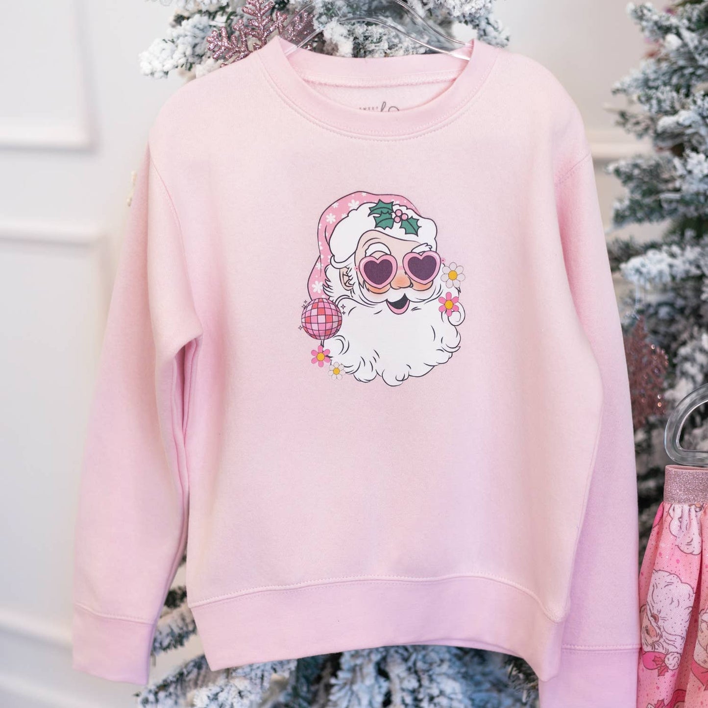 Disco Santa Christmas Sweatshirt