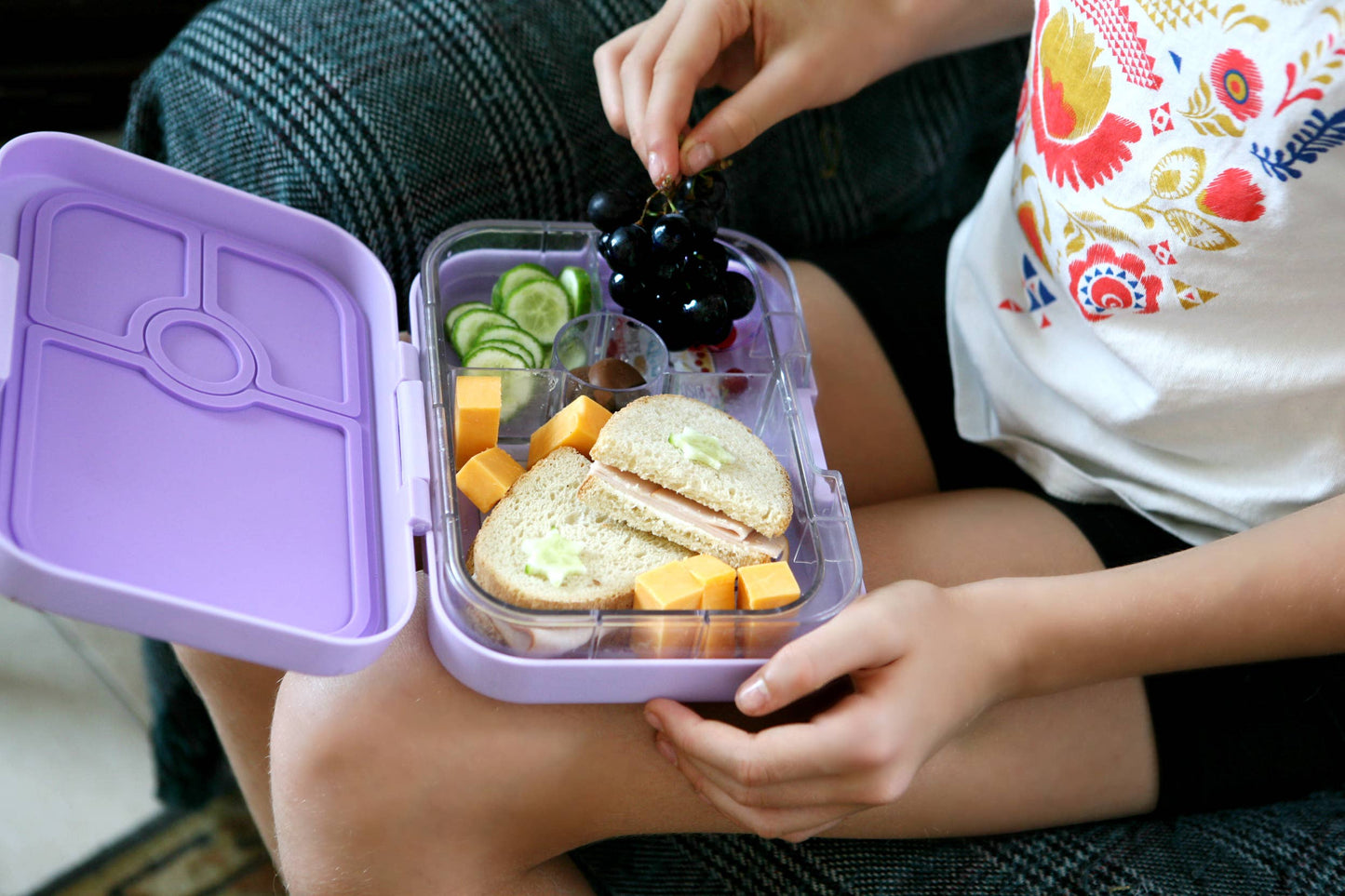 Yumbox Panino - Sandwich-Friendly Leakproof Bento Lunch Box