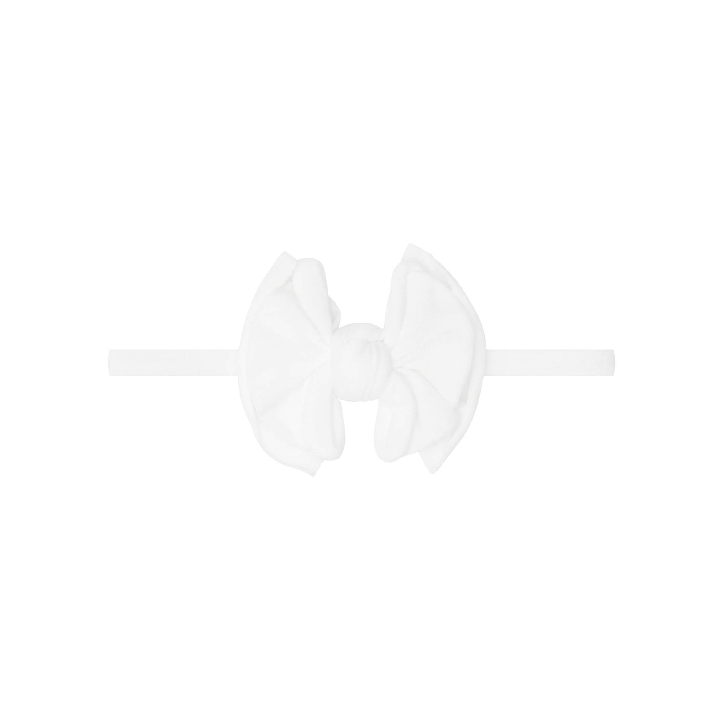 Baby Bling Baby FAB Skinny soft nylon bow headband