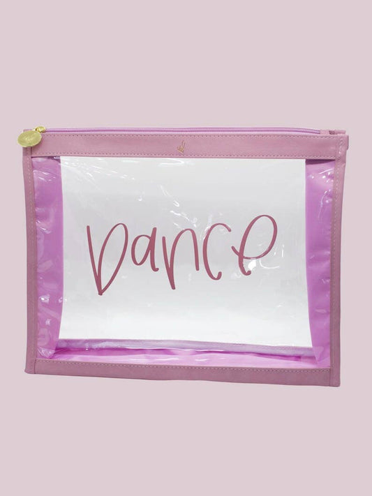 Large Clear Purple Bag for Dance Recitals & Dance Teacher Gifts