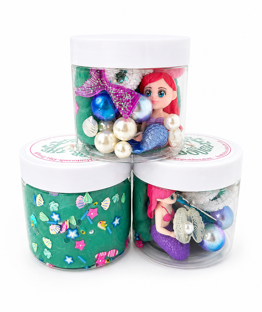 Mermaid Sensory Dough Mini Jar