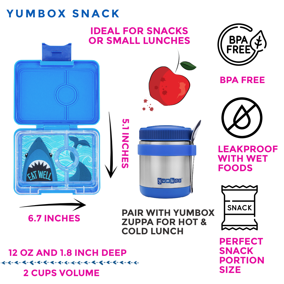 Yumbox Snack - Small Size Bento Lunch Box