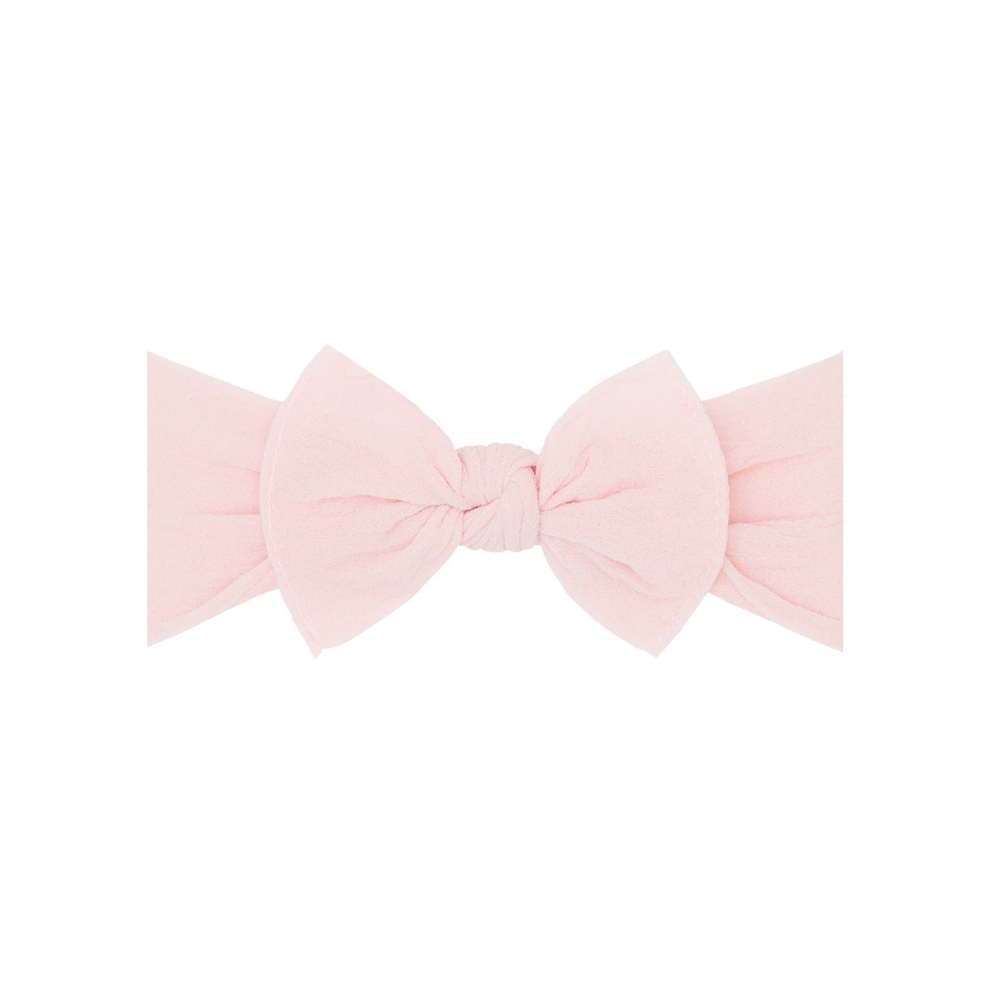 Baby Bling Itty Bitty Knot small soft nylon bow headband