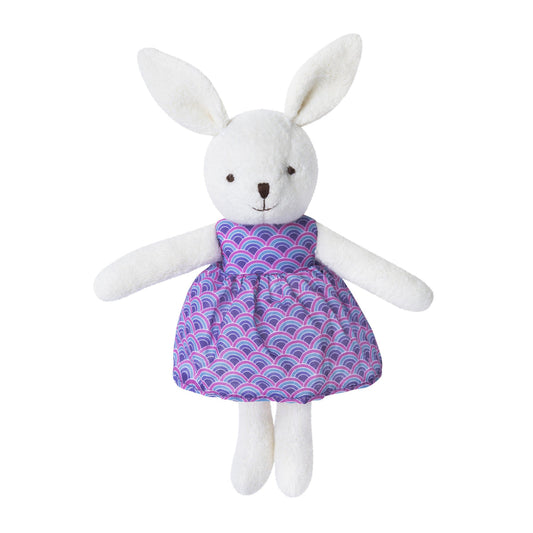 White Little Plush Bunny