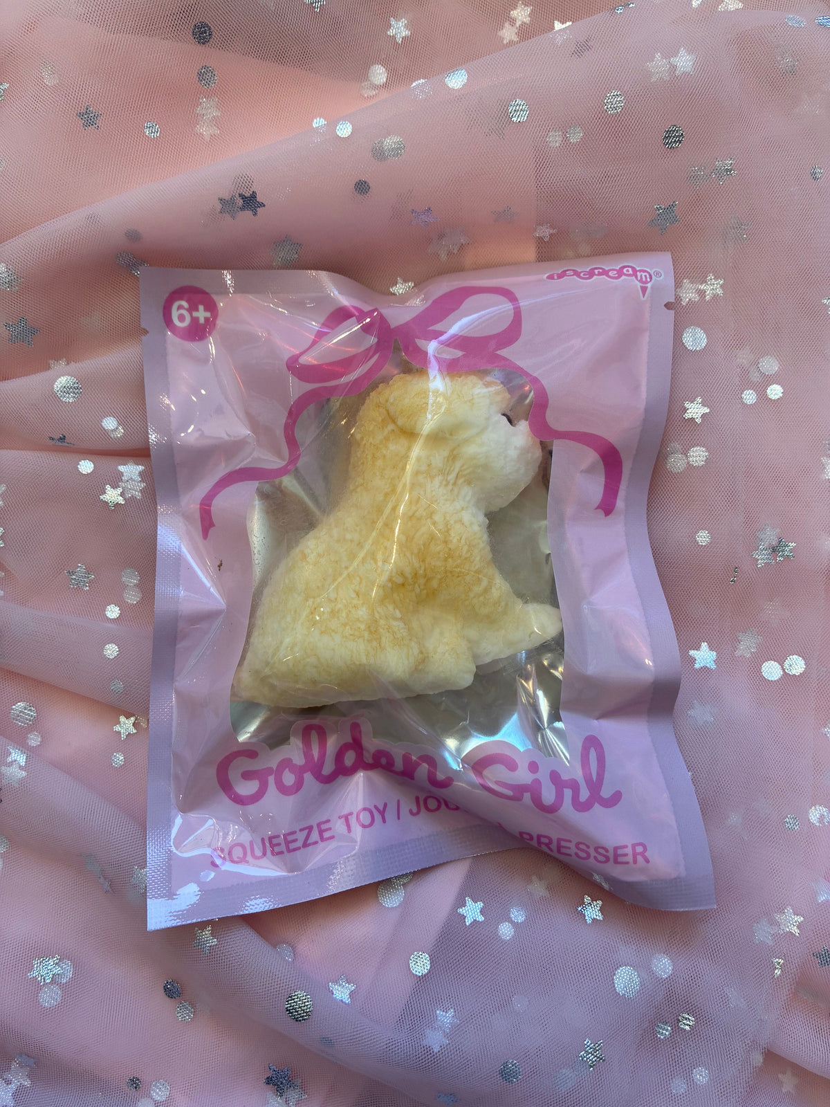 iscream Golden Girl Squeeze Toy