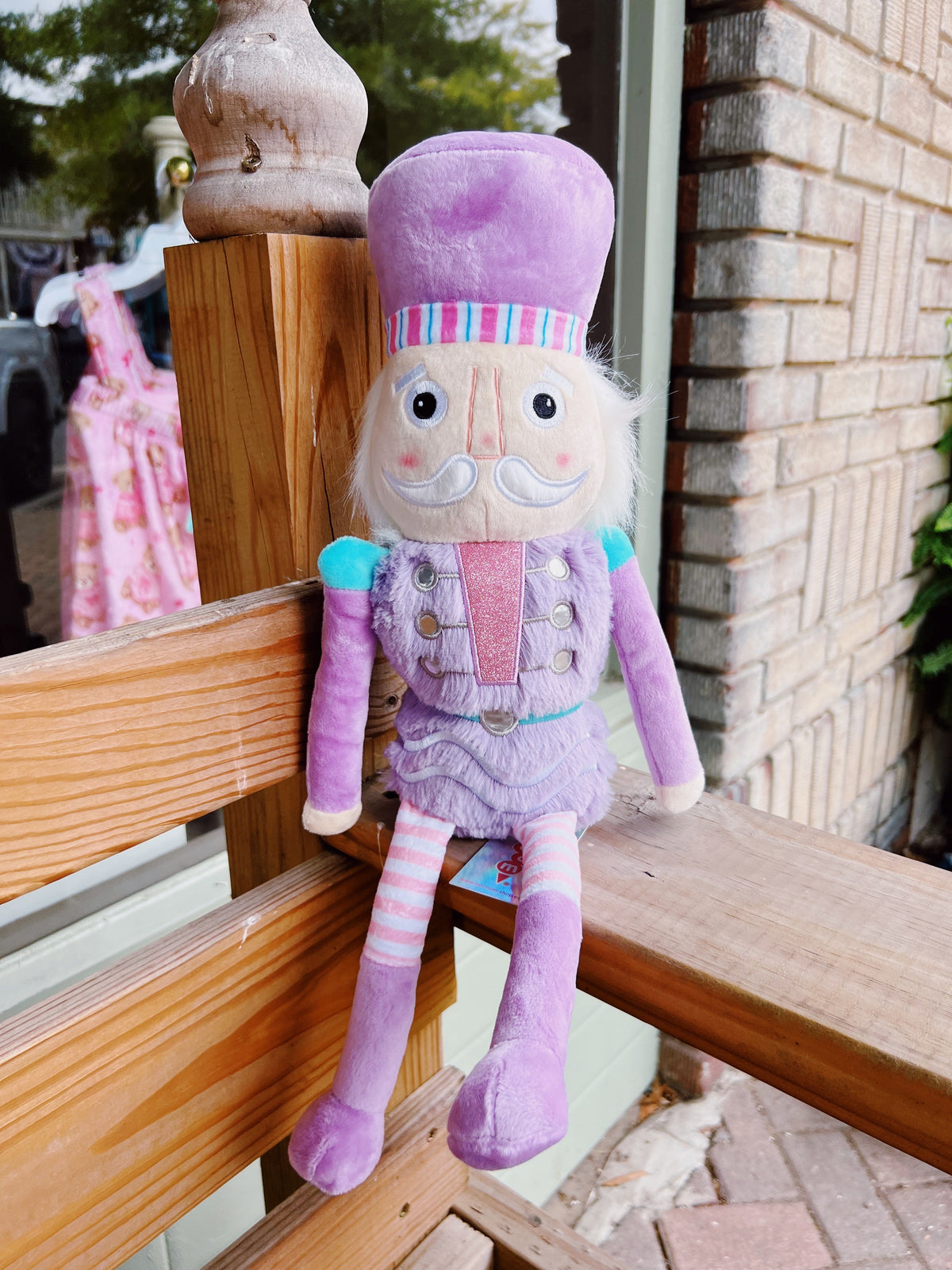 iscream Lavender Nutcracker Plush