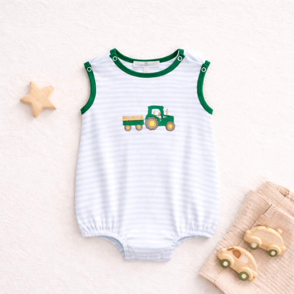 Little Farmer Applique Bubble