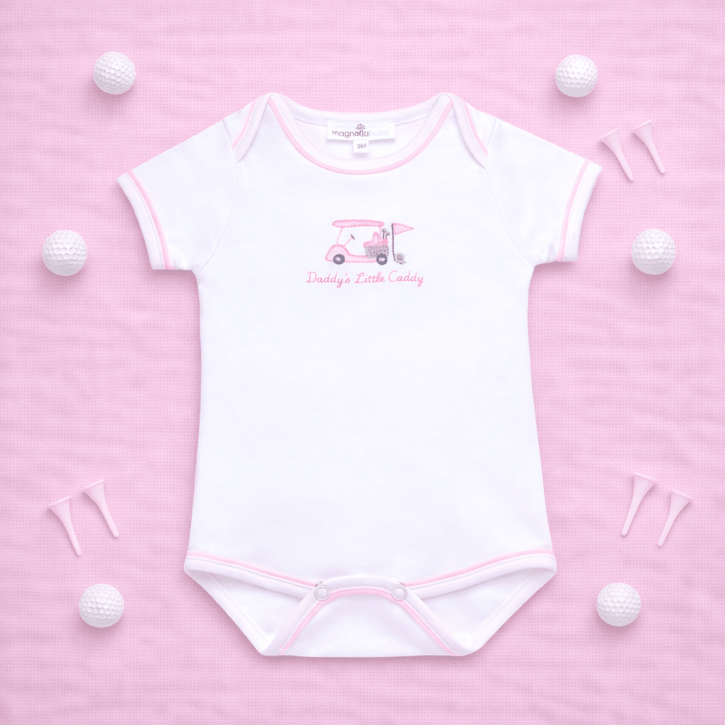 Little Golfer Bodysuit Pink