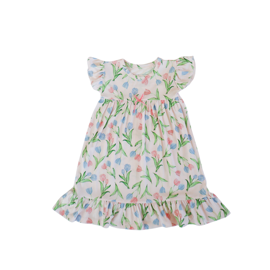 Everly Dress - Tulips