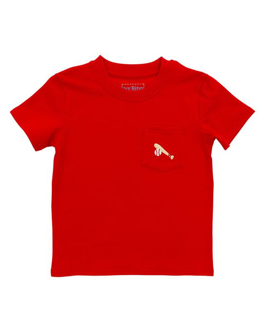 Pocket Tee- Baseball