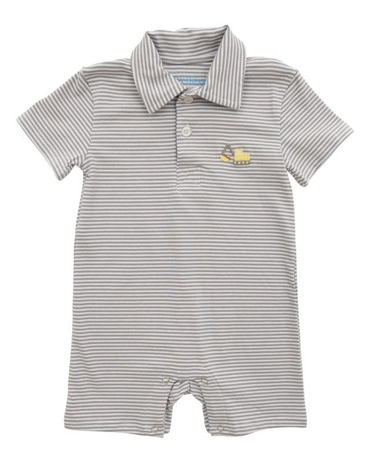 Construction Polo Romper