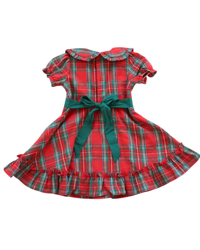 Joelle Dress -Classic Holiday Plaid