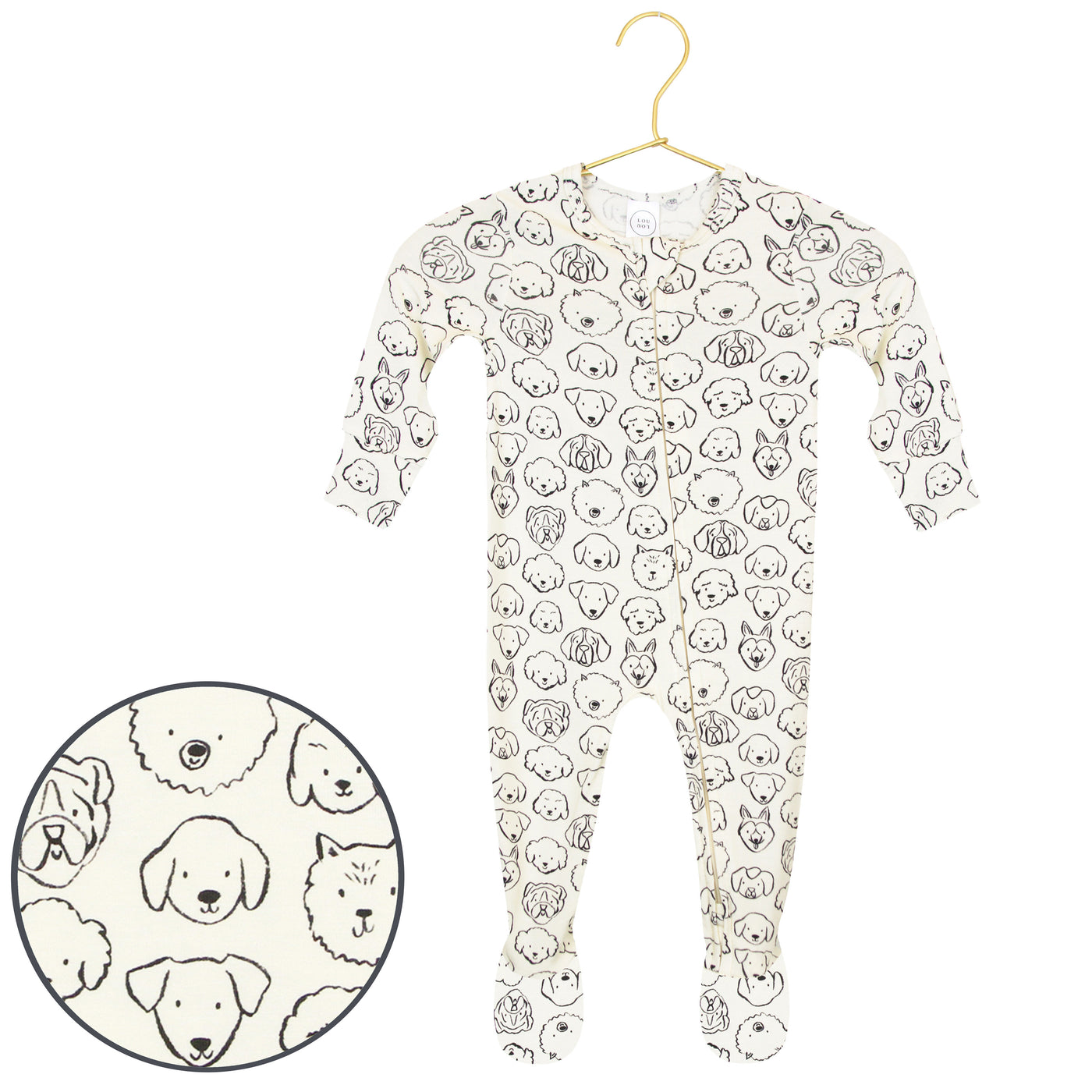Dane Zipper Footie