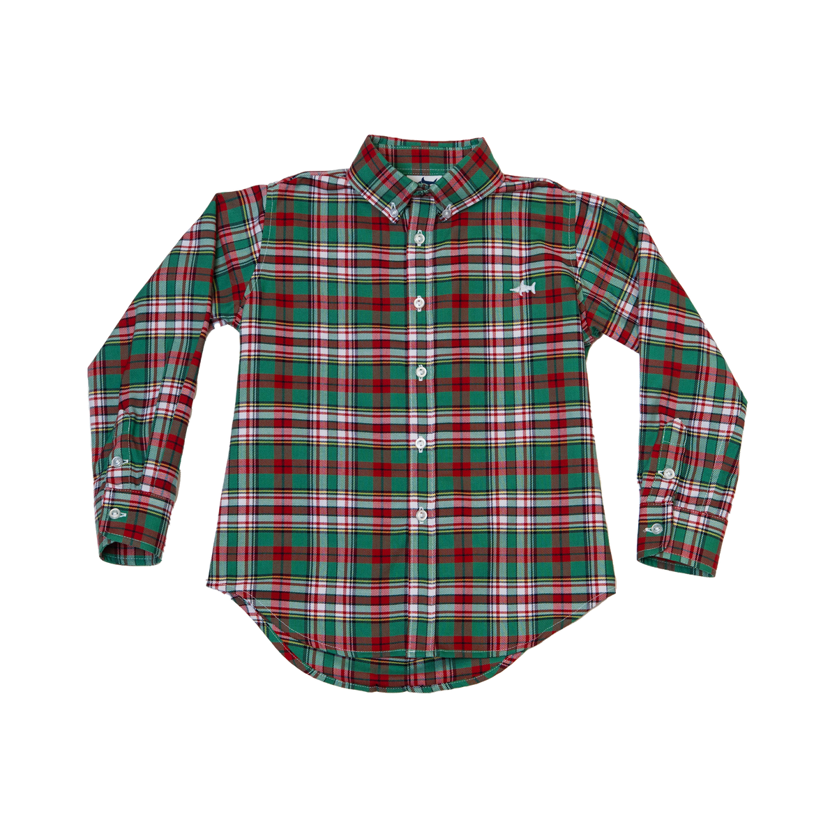 Carter Oxford Shirt - Green Plaid