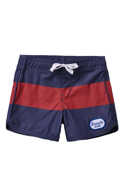 Retro Flare Boardshort Strand Patch