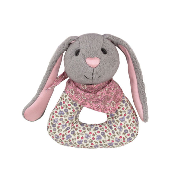 Patterned Rattle- Bunny