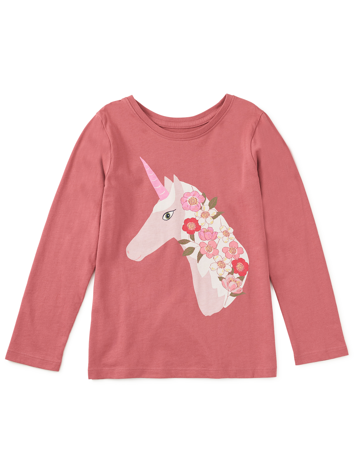 Tea Floral Unicorn Graphic Tee