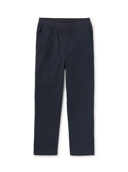Tea Timeless Stretch Twill Pants Indigo