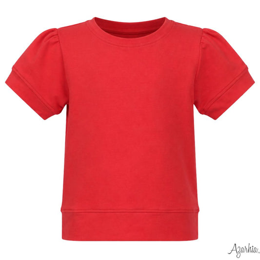 Azarhia Red Short Sleeve Holly